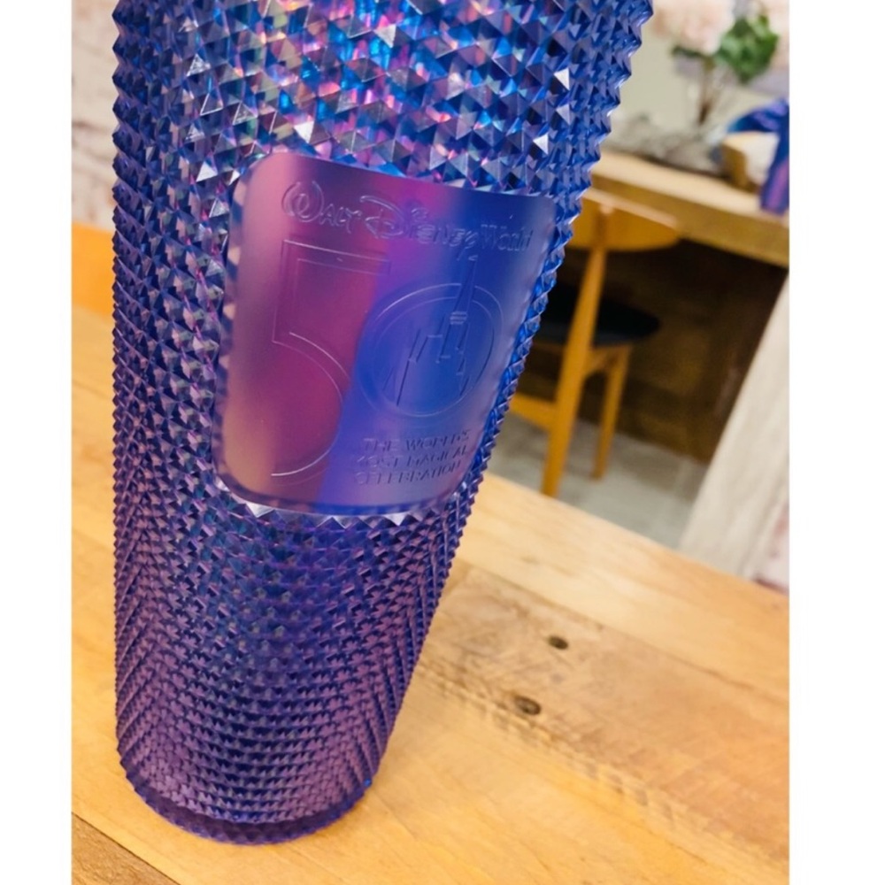 (2) Walt Disney World Anniversary Starbucks Tumbler Bundle - Picture 3 of 11